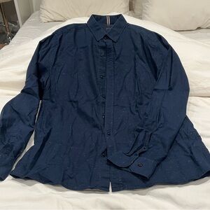 MENS RW&CO L LONG SLEEVE BUTTON UP “SLIM FIT